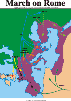 March on Rome: Expansion