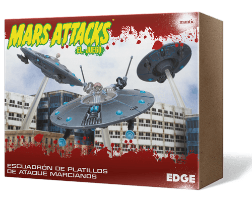 Mars Attacks: The Miniatures Game – Martian Saucer Squadron