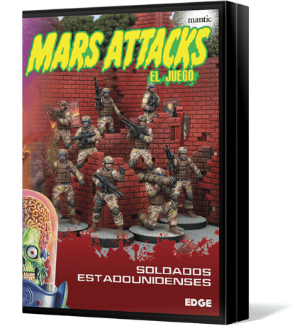 Mars Attacks: The Miniatures Game – US Soldiers