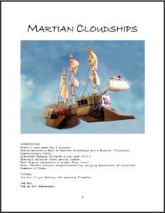 Martian Cloudships