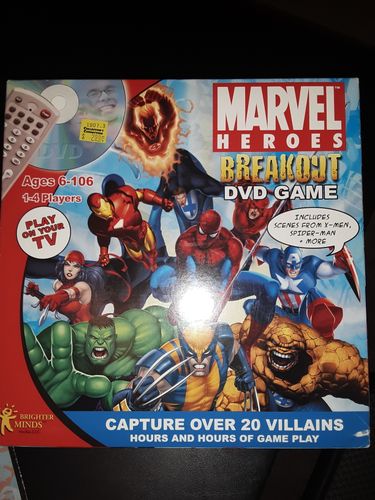 Marvel Heroes Breakout DVD Game