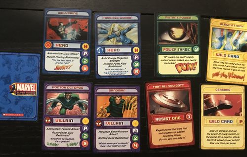 Marvel Super Heroes Collector's Club Trading Cards
