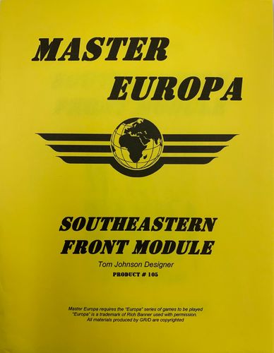 Master Europa 105: SouthEastern Front