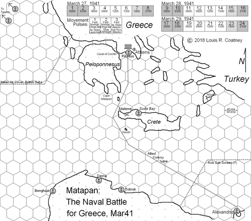 Matapan:  The Naval Battle for Greece, Mar41