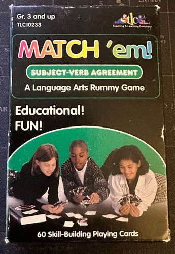 Match 'em! Subject-Verb Agreement