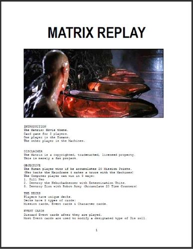 Matrix Replay