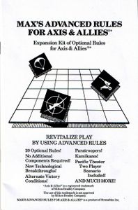 Max's Advanced Rules for Axis & Allies