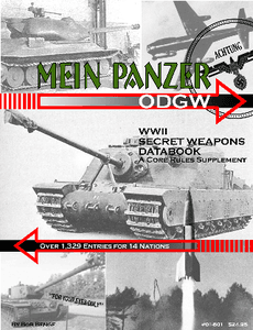 Mein Panzer: WWII Secret Weapons Databook