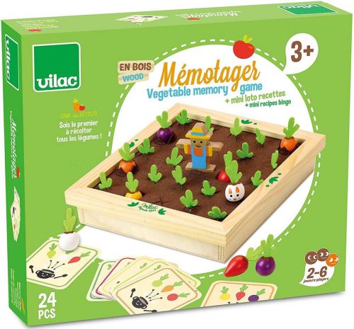 Mémotager: Vegetable memory game