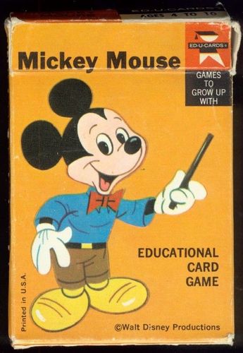 Mickey Mouse Card Game