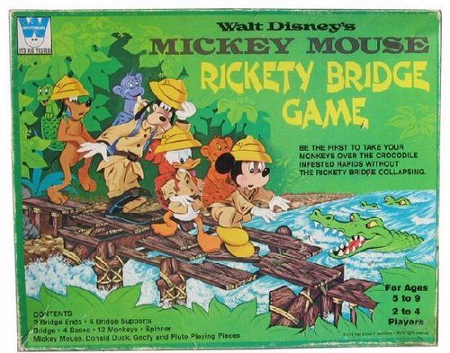 Mickey Mouse Rickety Bridge Game