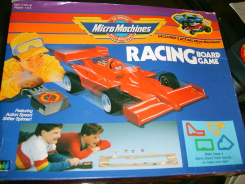 Micro Machines Racing Board Game