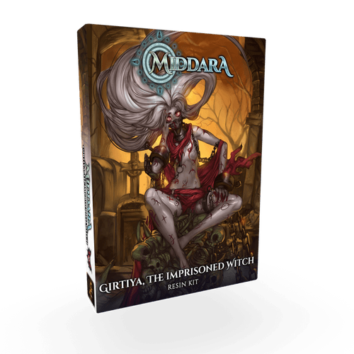 Middara: Girtiya, The Imprisoned Witch Resin Kit