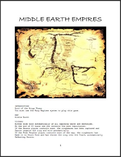 Middle Earth Empires