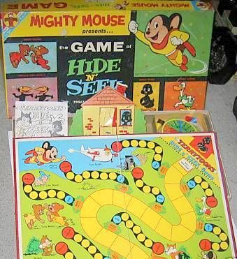 Mighty Mouse Game of Hide N' Seek