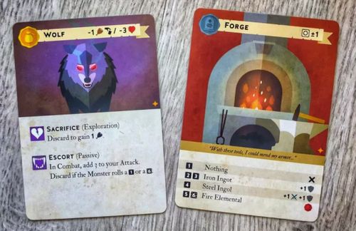 Mini Rogue: Wolf & Forge Promo cards