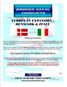 Modern Naval Conflicts: European Expansion – Denmark & Italy