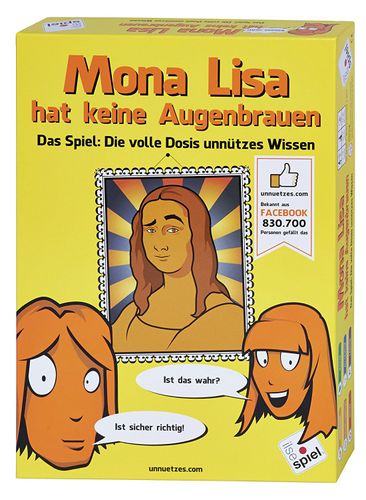 Mona Lisa hat keine Augenbrauen: Das Spiel – Die volle Dosis unnützes Wissen