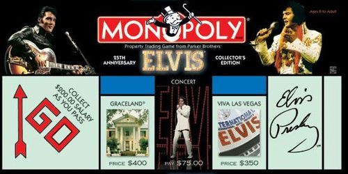 Monopoly: Elvis Presley 25th Anniversary