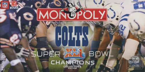 Monopoly: Indianapolis Colts Super Bowl XLI Champions Commemorative Edition