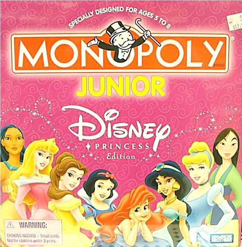 monopoly junior disney princess edition