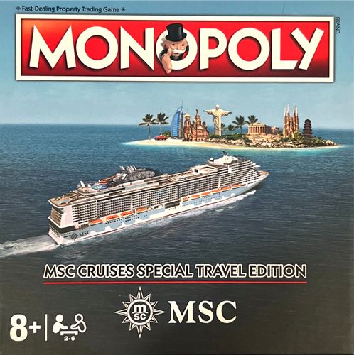 Monopoly: MSC Cruises Special Travel Edition