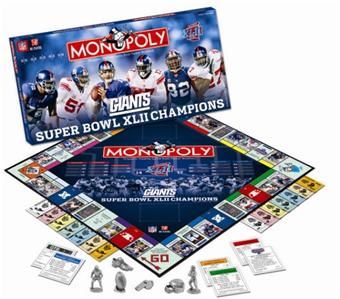 Monopoly: New York Giants Superbowl XLII Champions
