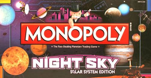 Monopoly: Night Sky Solar System Edition