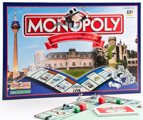 Monopoly: Vom Niederrhein ins Bergische Land