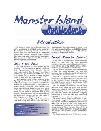 Monster Island Battle Pack