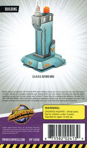 Monsterpocalypse Miniatures Game: Building – G.U.A.R.D. Defense Base