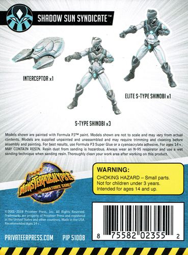 Monsterpocalypse Miniatures Game: Shadow Sun Syndicate Unit Expansion 1