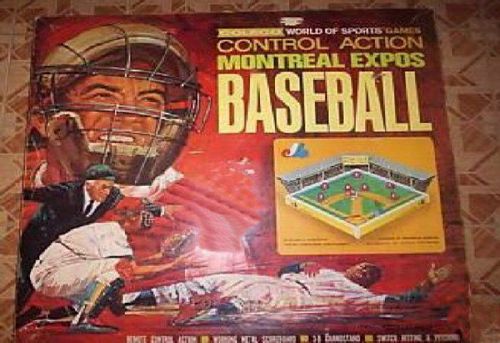 Montreal Expos Control Action Baseball Game