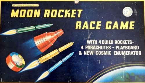 Moon Rocket Race Game