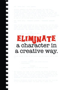 Movie Plotz: Cult Films – ELIMINATE a character in a creative way