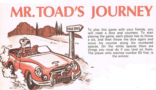 Mr. Toad's Journey