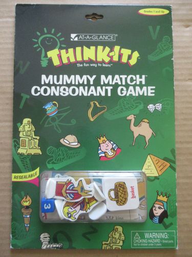 Mummy Match: Consonant Matching Game