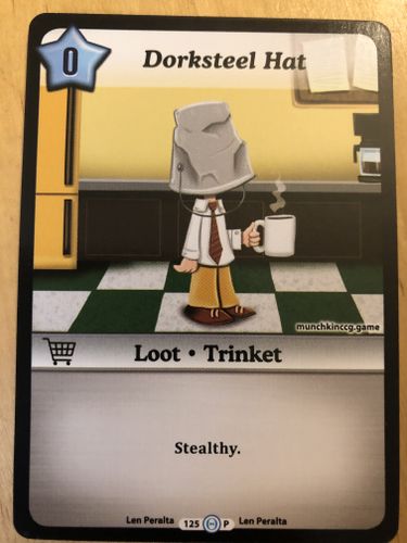 Munchkin Collectible Card Game: Dorksteel Hat Promo Card