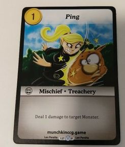 Munchkin Collectible Card Game: Ping Promo Card