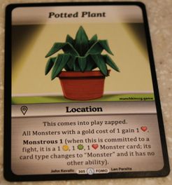 Munchkin Collectible Card Game: Potted Plant Promo Card