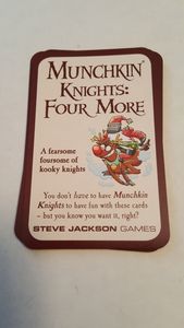 Munchkin Knights: Four More