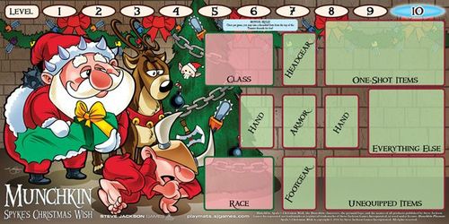 Munchkin: Playmat – Spyke's Christmas Wish