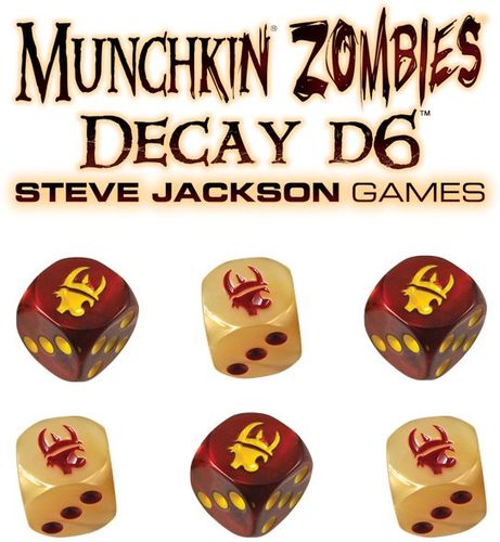 Munchkin Zombies: Decay d6