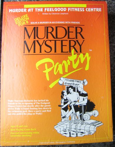 Murder Mystery Party: Murder at the Feelgood Fitness Centre