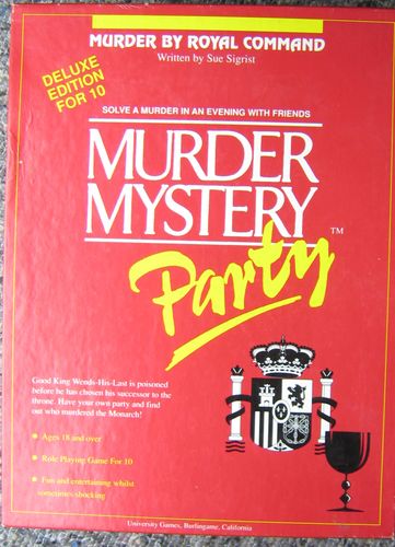 Murder Mystery Party: Murder by Royal Command