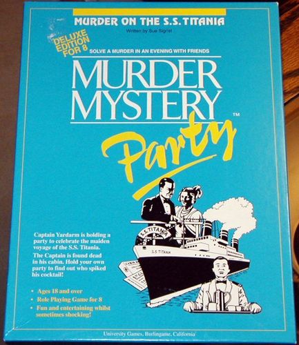 Murder Mystery Party: Murder on the S. S. Titania