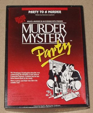 Murder Mystery Party: Party to a Murder