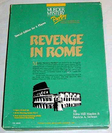 Murder Mystery Party: Revenge in Rome