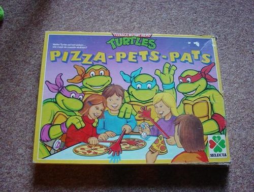 Mutant Ninja Hero Turtles Pizza-Pets-Pats