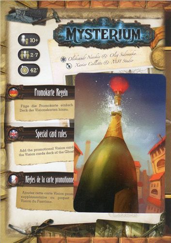 Mysterium: Brettspiel Adventskalender 2017 Promo